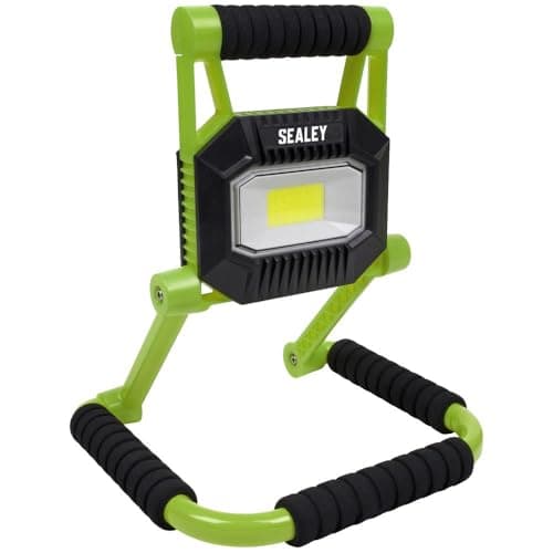 Image of Sealey FL10W 10W COB LED Rechargeable Portable Floodlight - Fold Flat