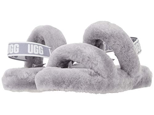 Image of UGG Unisex Kids Oh Yeah Slipper, Soft Amethyst, 8 UK Child