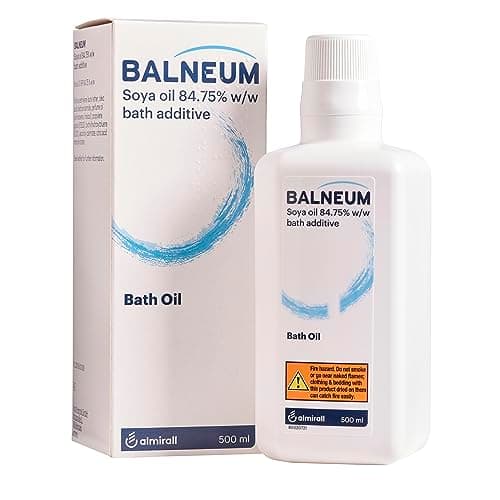 Image of Balneum Medicinal Bath Oil - Nourishing SOYA Oil Emollient for Healthy Skin - Moisturises, Hydrates and Protects - Suitable for Dry Skin Conditions - for Men and Women - 500ml