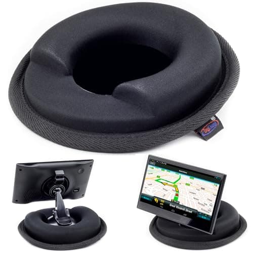 Image of Digicharge Anti Slip Car Dashboard Beanbag Cushion Holder Mount For TomTom GO PREMIUM Basic Essential Go 6200 5200 520 620 61 51 Start Via 62 52 Trucker 6000 5000 Camper 5’’ 6’’ GPS Sat Nav