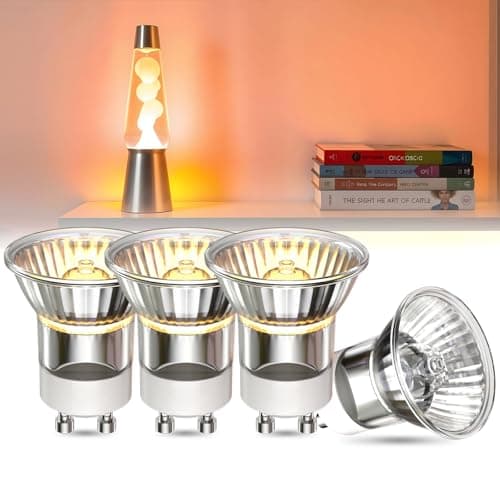 Image of DoRight 35W GU10 Halogen Bulbs - MR11 Halogen Mini GU10 Lava Lamp Light Bulb - 360lm Dimmable Reflector Bulb for Lava Lamps - 35MM Diameter - Warm White 2800K - 2 Pack