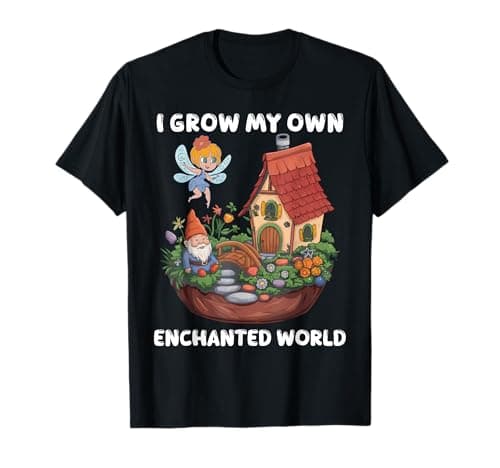Image of Fairy Garden Micro Figurines Lover Miniature Fairy Garden T-Shirt