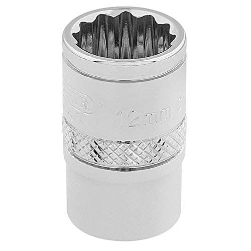 Image of Draper 32772 3/8-Inch Square Drive 12-Point Hi-Torq Metric Socket, 12mm Size