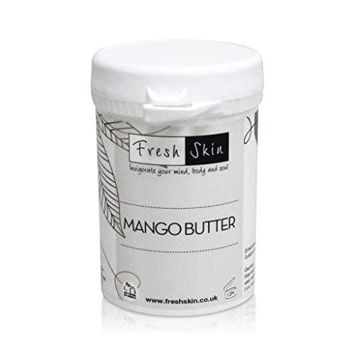 Image of Freshskin Beauty LTD | 100g Mango Butter - Cold Pressed, Refined, 100% Pure & Natural - for Aromatherapy, Skincare, Haircare, Massage and DIY Beauty Recipes - Moisturising & Nourishin
