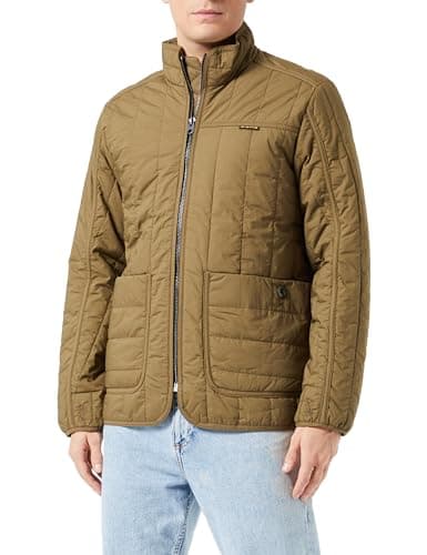Image of G-Star Men's Liner Overshirt, Green (dark olive D23659-4481-C744), XXL
