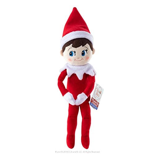 Image of Elf on the Shelf Plushee Pal Snugglers - Cuddly, Cute and Adorable Boy Elf: 12" Premium Plush Christmas Teddy Toy Elf