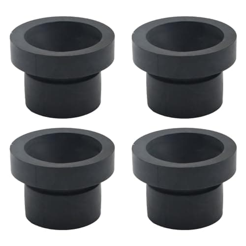 Image of Ollanoos 4 Pcs 1555641 Engine Cover Rubber Grommet, Black Engine Cover Stop Bumper Replacement for Ford Focus Kuga Mondeo MK4 Galaxy S-Max C-Max Engine Cover Rubber Grommet 7M5Q6D277AA 3M5Q6N041CK