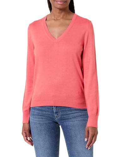 Image of BOSS Women's C_fiaffella Knitted_Sweater, 638light/pastel red, L