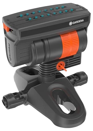 Image of Gardena Micro-Drip-System Oscillating Sprinkler OS 90: Sprinkler for the automatic irrigation system, for rectangular areas of up to 90 m², Quick & Easy connection technology (13325-20)