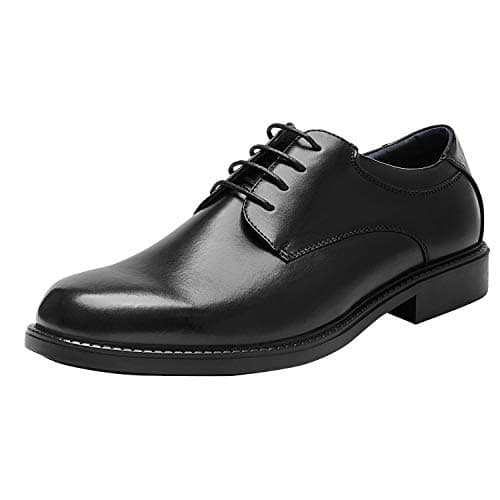 Image of Bruno Marc Men's Lace Up Formal Dress Shoes Leather Shoes, Brogues Derby in Business, Casual, Work,Size 8,Black,DOWNING-02
