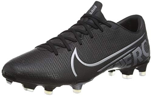 Image of Nike Nike Mercurial Vapor 13 Academy Mg, Unisex Adult's Football Football Boots, Multicolour (Black/Mtlc Cool Grey/Cool Grey 1), 11 UK (46 EU)