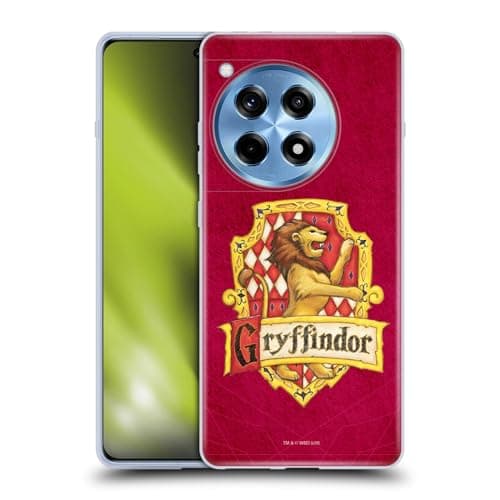 Image of Head Case Designs Officially Licensed Harry Potter Gryffindor Crest Sorcerer's Stone I Gel Case [Military Grade Protection] Compatible With OnePlus 12R