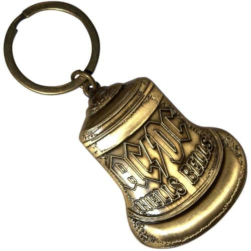 Image of Rock Off officially licensed products AC/DC Hells Bells Keychain One Size