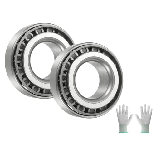 Image of sourcing map 2 Set 15118/15254 Tapered Roller Bearing Cone and Cup Set, 1.1895" Bore x 2.44" OD x 0.8125" Width, Chrome Steel Taper Bearing Set