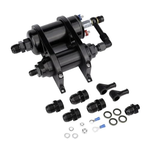 Image of 300LPH EXTERNAL FUEL PUMP W/BRACKET KIT & FILTER AN8 Fits For BOSCH 044 0580254044 Electric Fuel Pump Assembly