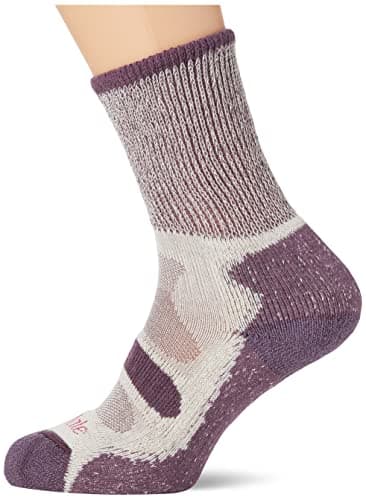 Image of Bridgedale HIKE Lightweight Cotton Cool Comfort Boot-Women's- Medium-Plum