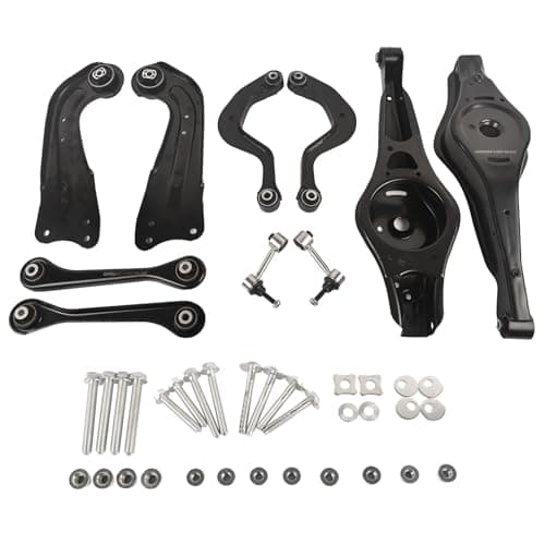 Image of 1K0505323N Arm Set Reinforced Rear Replacement for A3 Q3 TT Alte-a Superb CC Golf Plus V VI 7N 5N 1T1 1T2 1K0505465C 5Q0505323C