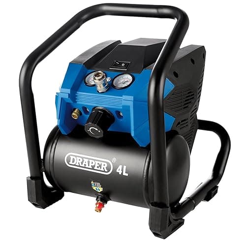 Image of Draper 08093 D20 20V Compressor, 4L (Sold Bare)