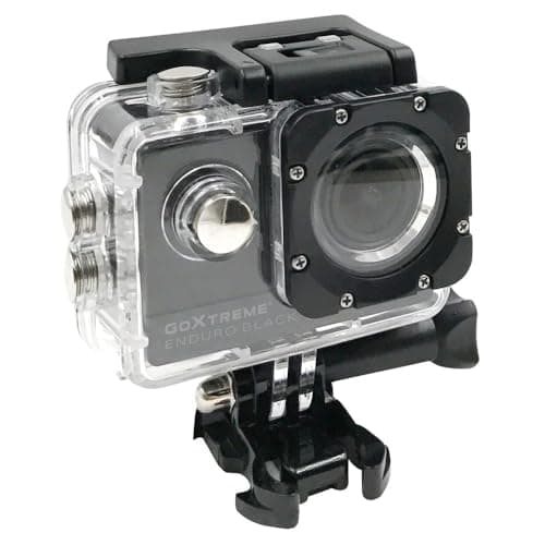 Image of Easypix GoXtreme Enduro Black Action Camera 4 K, Real 2,7 K at 30fps, Full HD to 60fps – with Remote Control, 2/5 cm display, WiFi Black 20148