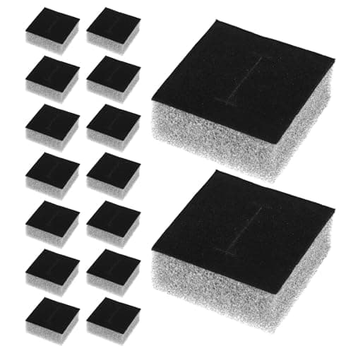 Image of Fenical 36pcs Black Sponge Jewelry Display Inserts for Rings and Earrings, Lightweight Cushioned Liners Enhancing Visual Appeal, for Travel and Jewellery Boxes