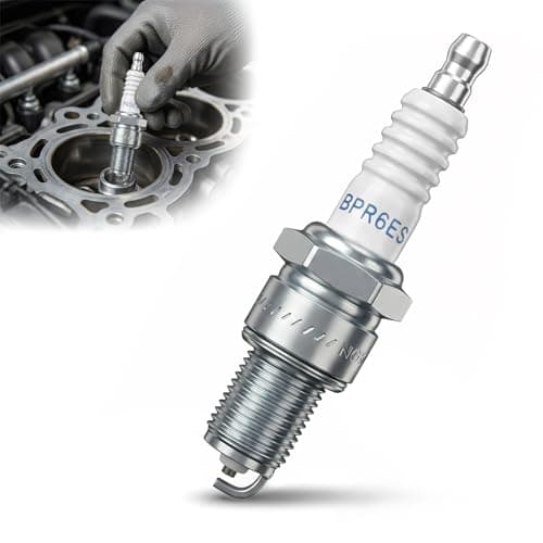 Image of Spark Plug BPR6ES 7822 for NGK GX120 Engine OEM Replacement Gokart Ignition Plug Smooth Operation Fuel Efficiency Compatible with Car ATV Motorcycle Small Engine Generator