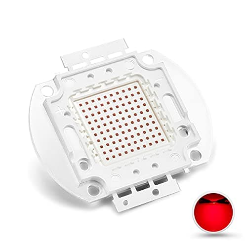 Image of CHANZON High Power Led Chip 100W Red (3000mA / DC 20V - 24V / 100 Watt) Super Bright Intensity SMD COB Light Emitter Components Diode 100 W Bulb Lamp Beads DIY Lighting