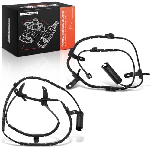 Image of Frankberg 2x Brake Pad Wear Sensor Brake Pad Wear Indicator Front and Rear Axle Compatible with m.i.n.i R50 R53 Cabriolet R52 2001-2007 34356761448