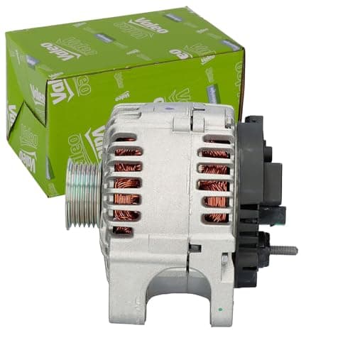 Image of VALEO 439785 Alternator Alternator Charge current: 120 Amp Grooves: 6 grooves Pulley diameter: 52,6 mm Voltage: 14 V Rotation direction: CLOCKWISE