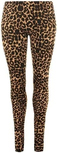 Image of BODYWEAR LTD - Leopard Leggings - Workout Running Yoga Leggings for Women - Premium Soft Stretchy Full Length Yoga Pants for Kids