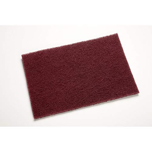 Image of Scotch-Brite(TM) General Purpose Hand Pad 37447, Aluminum Oxide, 9" Length x 6" Width, Maroon (Pack of 10)