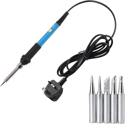 Image of Soldering Iron Kit Electric 60W Adjustable Temperature200℃ - 400 ℃ Soldering Gun Welding Tools for Electronics Repair and DIY Projects