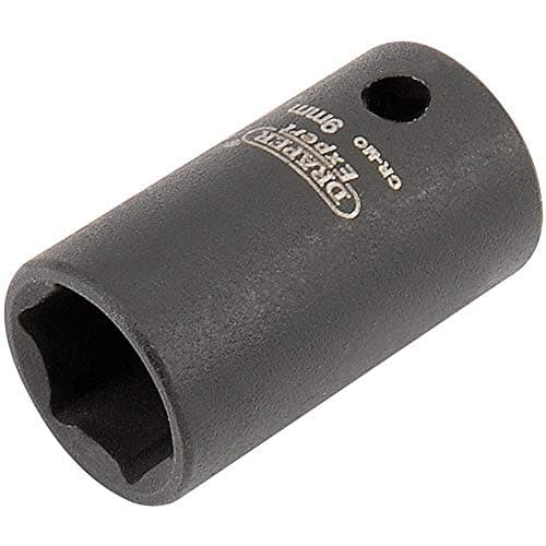 Image of Draper 5013 1/4" Square Drive Hi-Torq 6 Point Metric Impact Socket, 9 mm Size
