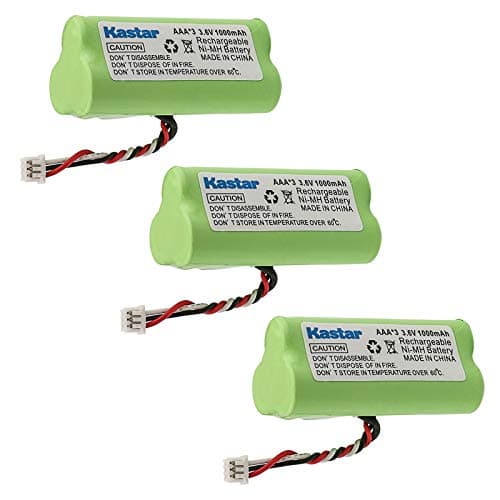 Image of Kastar 3-PACK AAA 3.6V 1000mAh Ni-MH Rechargeable Battery Replacement for Zebra/Motorola Symbol 82-67705-01 Symbol LS-4278 LS4278-M BTRY-LS42RAAOE-01 DS-6878 Cordless Bluetooth Laser Barcode Scanner