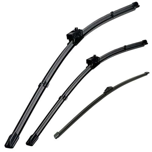 Image of Fits Mercedes EQA 2021-2025 Front Rear Wiper Blades HY-020 26"19"13Q Direct fit