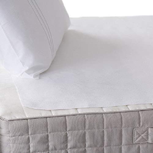 Image of Hippychick - Waterproof Tencel Flat Mattress Protector - Tencel Flat Mattress Cover - Ultra Soft and Comfortable - Machine Washable - Luxury Bedding - Pram/Crib 50x75cm
