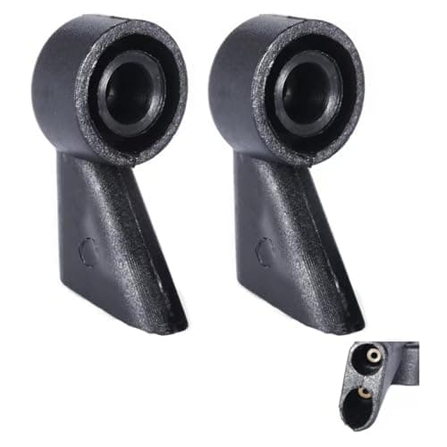 Image of 2-Pack Rear Windshield Washer Nozzles, High-Pressure Jet Spray Nozzle Replacement for A1 A3 A4 A6 Q3 8P 8E9955985, Durable Anti-Clog Car Washer Sprayer for Efficient Glass Cleaning,Vehicle Maintenance