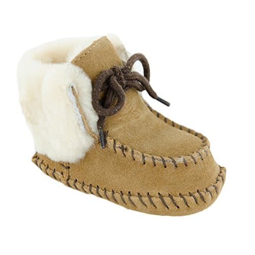 Image of UGG Boy's Unisex Kids Sparrow Baby Shoes, Brown (Chestnut), 0 6 Months UK Child