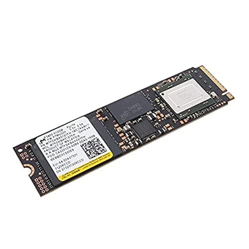 Image of Micron SSD 3400 - Solid state drive - encrypted - 512 GB - internal - M.2 2280 - PCI Express 4.0 (NVMe) - 256-bit AES