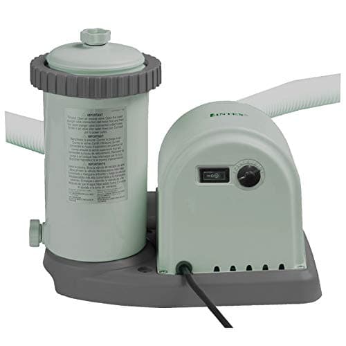 Image of Intex 28636BS 1500 GPH 220-240 V Cartridge Filter Pump - Grey