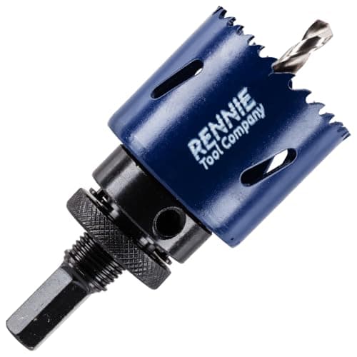 Image of 50mm Hole Saw Bi-Metal With Arbor And Pilot Drill For Drilling/Cutting Wood, Plastic, Metal Sheet, Stainless Steel, Pipes, Drywall, Circular Holesaw Set M35 5% Cobalt Bi Metal Hole Cutter