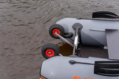 Image of Boat Transom Launching Wheels Inflatable Boat Dinghy Tender RIB P-Form 40cm Long