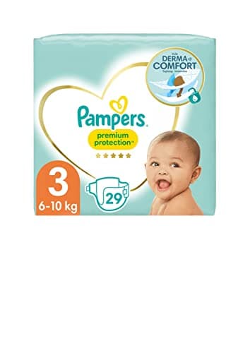 Image of Pampers Baby Nappies Size 3 (6-10kg) Pack of 29