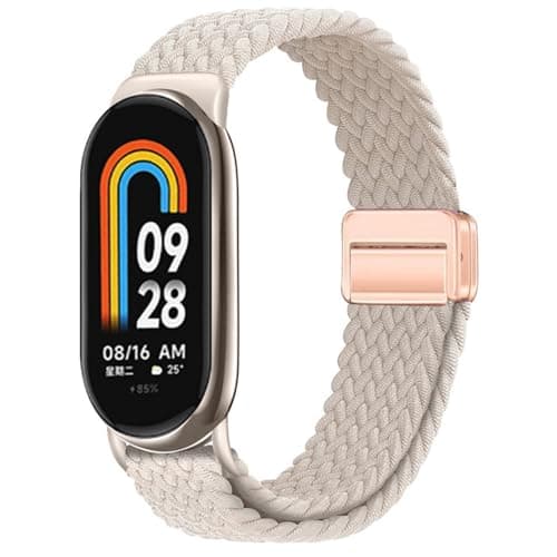 Image of FYISWHO Magnetic Watch Strap for Xiaomi Smart Band 8/10, Bracelet Nylon Sport Replacement Band for Xiaomi Smart Band 9