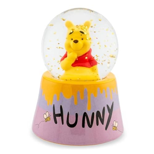 Image of Disney Winnie the Pooh "Oh, Bother" Light-Up Mini Snow Globe | 2.75 Inches Tall