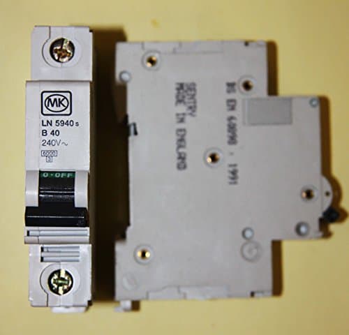 Image of MK Sentry LN5940s - 40 Amp Type B Single Pole MCB
