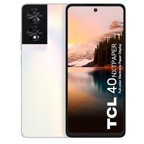 Image of TCL 40 NXTPAPER 4G - Smartphone 6.78" (90Hz, 16GB (8+8) - 256GB, Dual SIM, camera 50MP, Selfie 32MP, battery 5010mAh, Android 13.) Opalescent