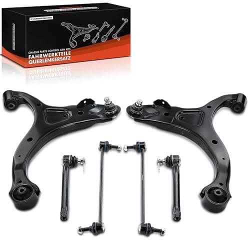 Image of Frankberg Control Arm Kit Front Left Right Compatible with Santa Fé II CM 2.0L-3.5L 2006-2012 Replace# 545012B000