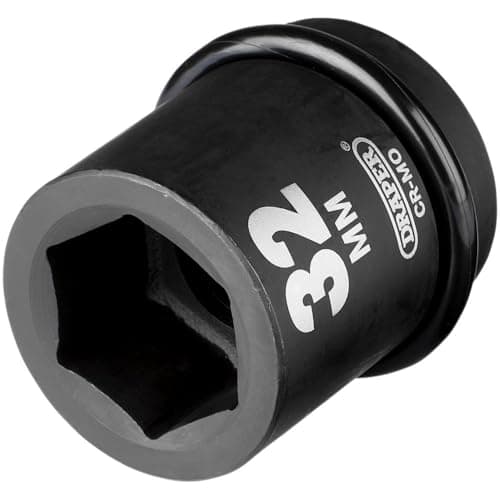 Image of Draper Expert 5112 32mm 1-inch Square Drive Hi-Torq 6-Point Impact Socket