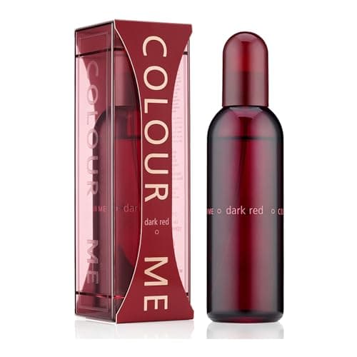 Image of Colour Me Dark Red Perfume for Men and Women. 100ml Eau de Parfum Luxury Fragrance - Mens & Ladies Perfume, Long Lasting and Aftershave by Milton-Lloyd