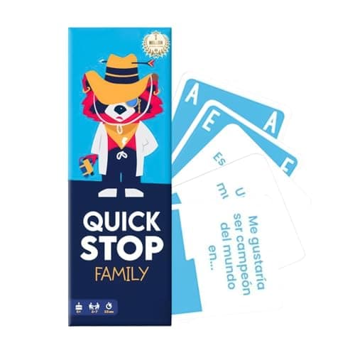 Image of Spanish Card Game, Party Board Entertainment, 2.24x2.6x7.68 Inches Family Play Deck with Quick Learn Rules, Fun Group Activity Cards, Portable Travel Style, Party Game for Kids Adults